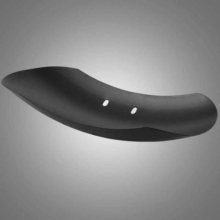KATUR Motorrad Matte Metall Short Front Kotflügel Kotflügel 13 5/8 "Hochwertiges Metalleisen Für Har