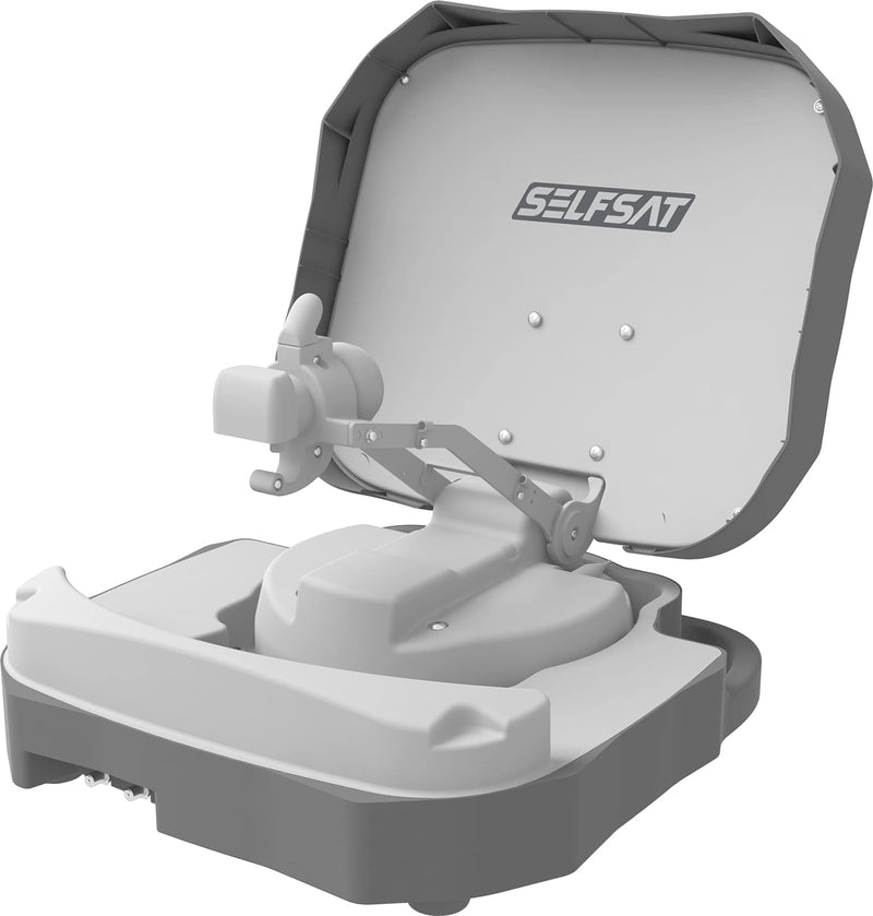 [Test: SEHR GUT*] Selfsat Caravan Mobil Single vollautomatische Satellitenantenne incl. iOS/Android