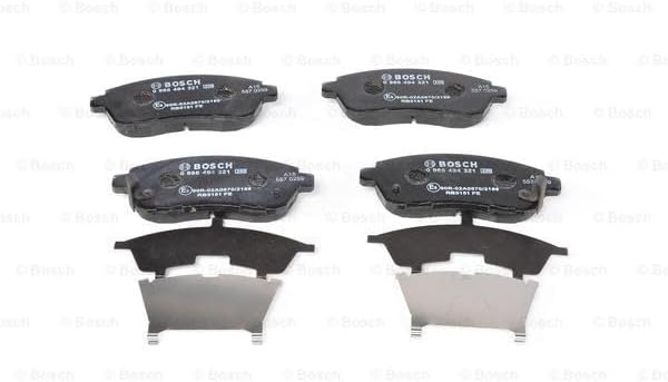 Bosch BP1211 Bremsbeläge - Vorderachse - ECE-R90 Zertifizierung - vier Bremsbeläge pro Set