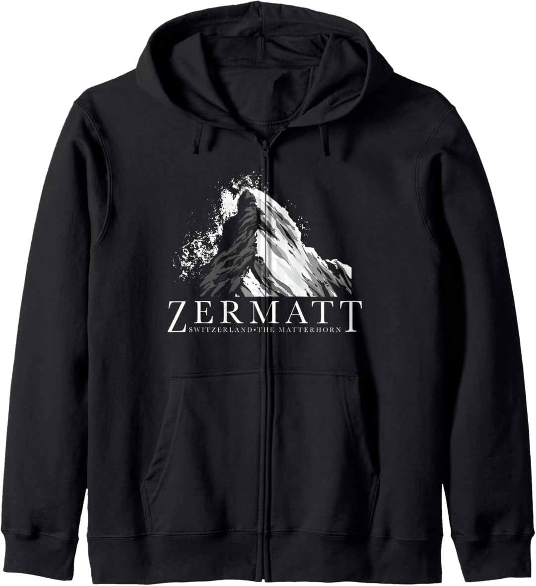 Schweiz Das Matterhorn Zermatt Kapuzenjacke