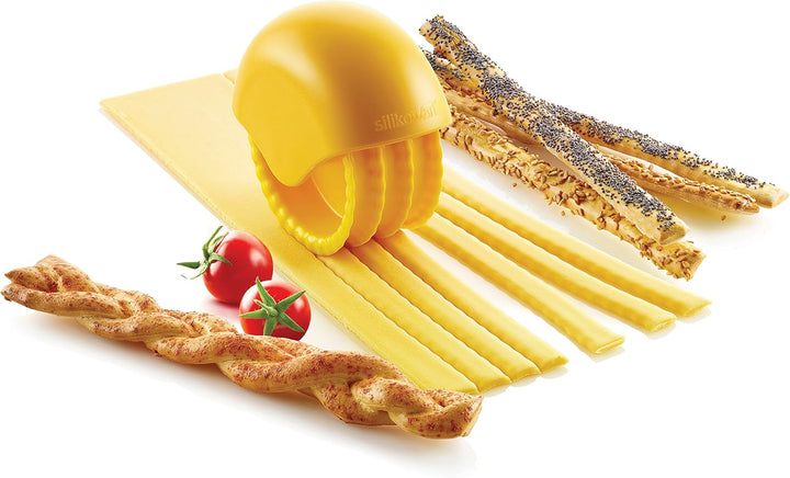 Silikomart 72.411.76.0065 Bake 'N Roll Ausstecher, Kunststoff, Orange BAKE'N ROLL, BAKE'N ROLL