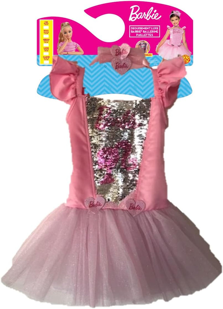 RUBIE'S Barbie Offizielles Barbie-Kostüm, 3-4 Jahre - 98 à 104 cm