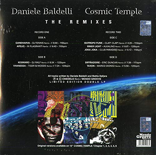 Cosmic Temple-the Remixes, Vinyl