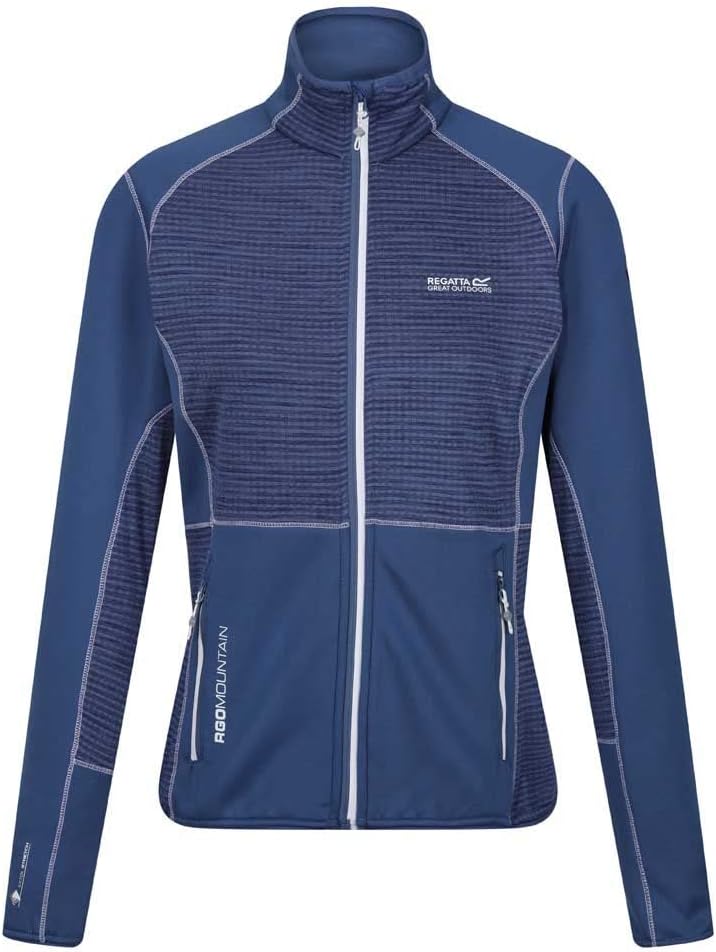 Regatta Yare VII Softshelljacke für Damen dünn, leicht und atmungsaktiv 36 Blau, 36 Blau