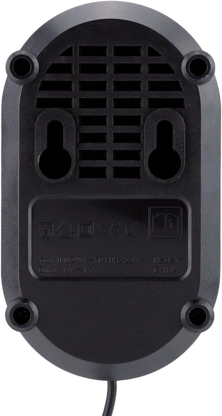 Ersatzladegerät für Makita, 10,8 V 12 V Lithium Akku Ladegerät für mit LED Anzeige DC10WA DF030D (Eu