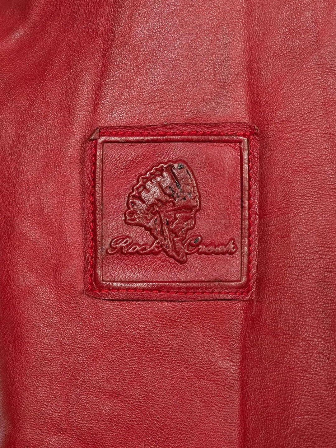 Rock Creek Damen Lederjacke echt Leder Jacke D-490 XS Feuerrot, XS Feuerrot