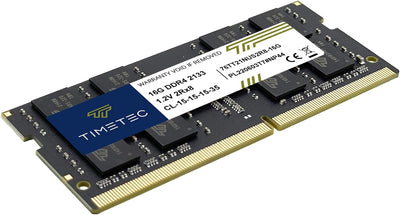 Timetec 32GB KIT (2x16GB) DDR4 2133MHz PC4-17000 Non-ECC Unbuffered 1.2V CL15 2Rx8 Dual Rank 260 Pin