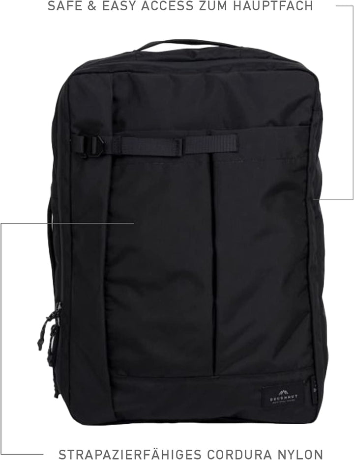 Doughnut IMPARTIAL Rucksack Unisex 10L mit Laptop Fach I Daypack multifunktional 4 in 1: Backpack/Um