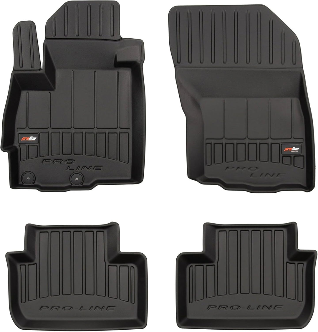 M MOTOS Gummimatten Auto Fussmatte passt für Citroen C4 Aircross 2012-2017 Verbessern Sie Ihren Reis