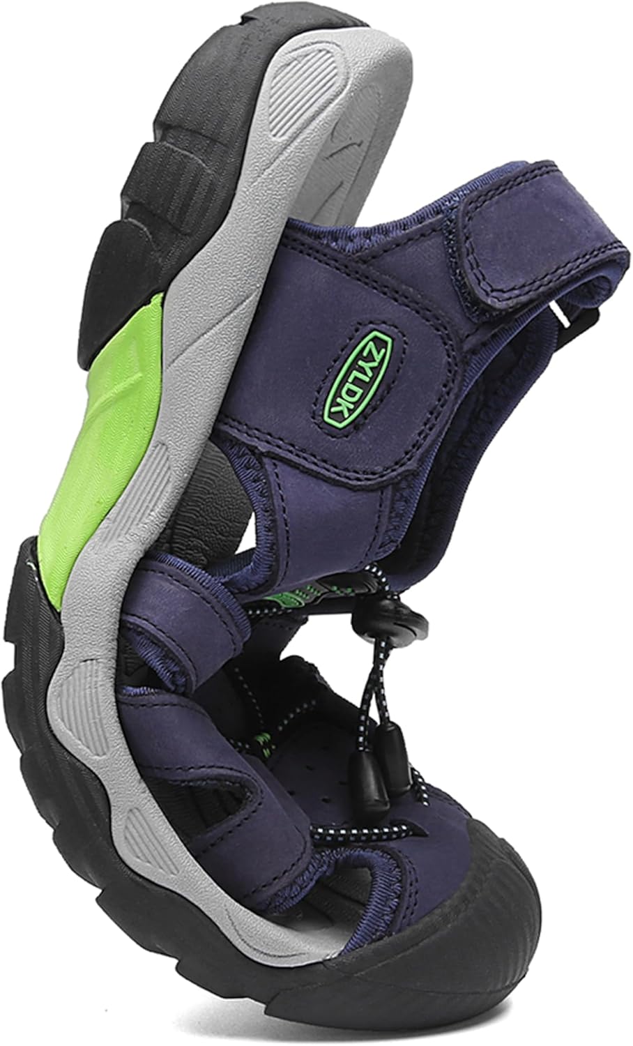 Sandalen Herren Leder Strand Wandersandale Trekkingsandalen Outdoorschuhe Sommer Freizeitschuhe Wand