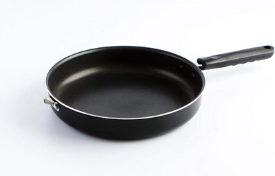 MGE - Omelette-Pfanne für Induktion und Vitro - Aluminium - Ø 24 cm - Schwarz