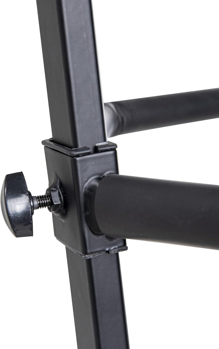 Gewa 452240 Bassständer zusammenlegbar, schwarz