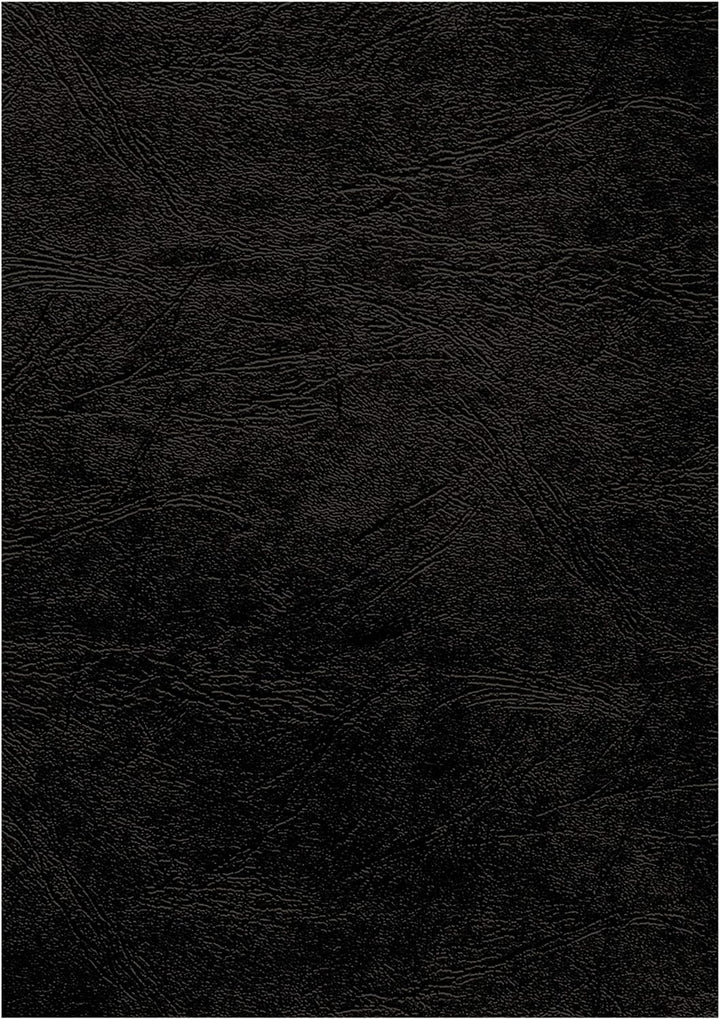 Fellowes Präsentationsdeckblätter Delta (Lederstruktur), 250g/m², schwarz A3 100 Stück schwarz, A3 1