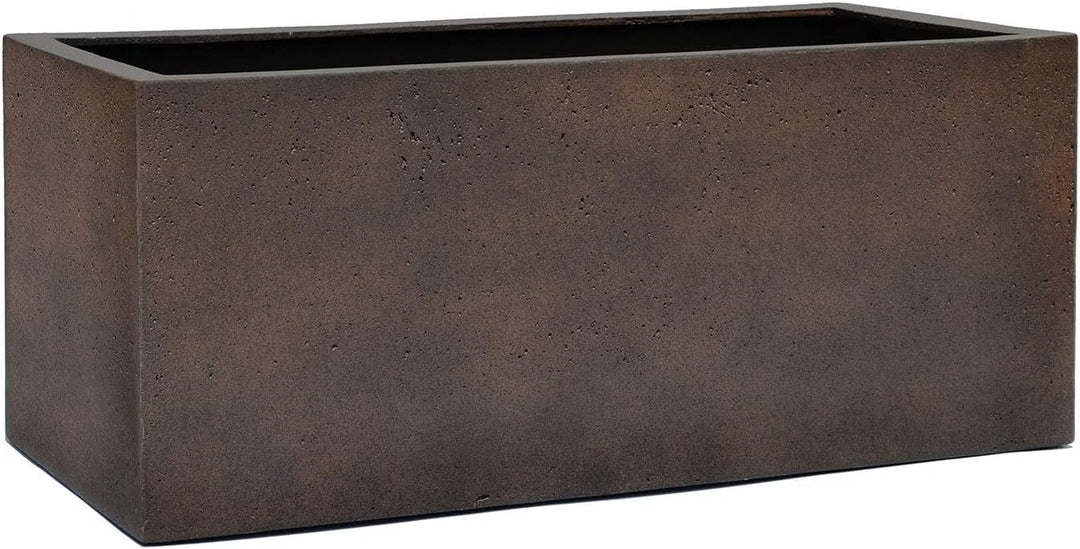 ESCHBACH® Pflanzkübel Box 80 Rost Braun Rechteckig * 80 x 31 x 31 cm * 10 Jahre Garantie 80x31x31, 8