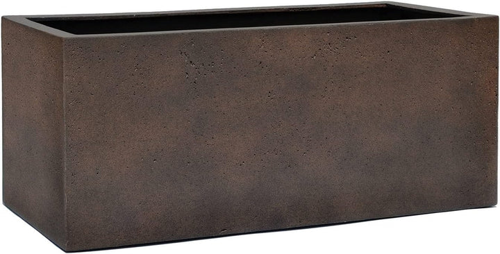 ESCHBACH® Pflanzkübel Box 80 Rost Braun Rechteckig * 80 x 31 x 31 cm * 10 Jahre Garantie 80x31x31, 8