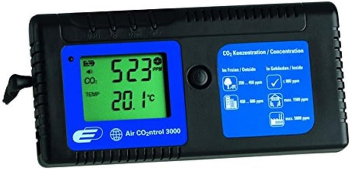 TFA Dostmann Airco2ntrol 3000 CO2-Messgerät, zur Überwachung der CO2-Konzentration, akustischer Alar