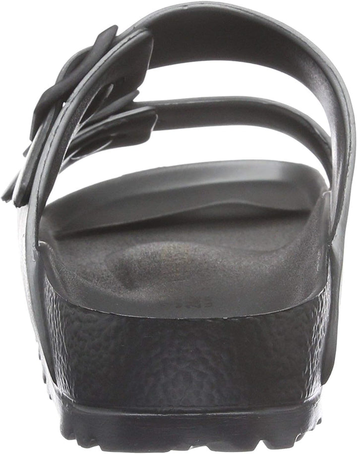 BIRKENSTOCK Herren Arizona Geöltes Leder Weit Pantoletten 42 EU Grau, 42 EU Grau