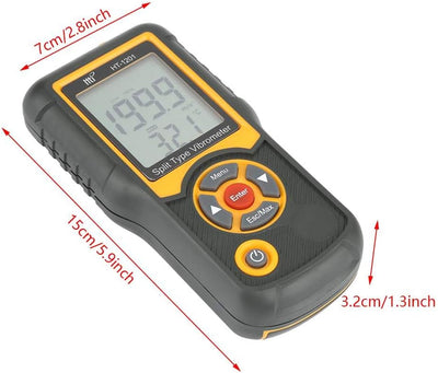 Vibrationsmessgerät, hochpräzise geteilte digitale Vibrationsmessgerät-Prüfvorrichtung Vibrationsmes