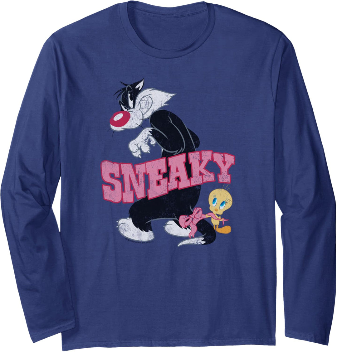 Looney Tunes Sneaky Langarmshirt