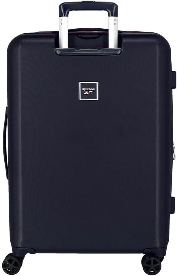 Reebok Roxbury Kofferset Blau 55/70 cm Starres ABS Integrierter TSA-Verschluss 119,4 L 6 kg 4 Doppel