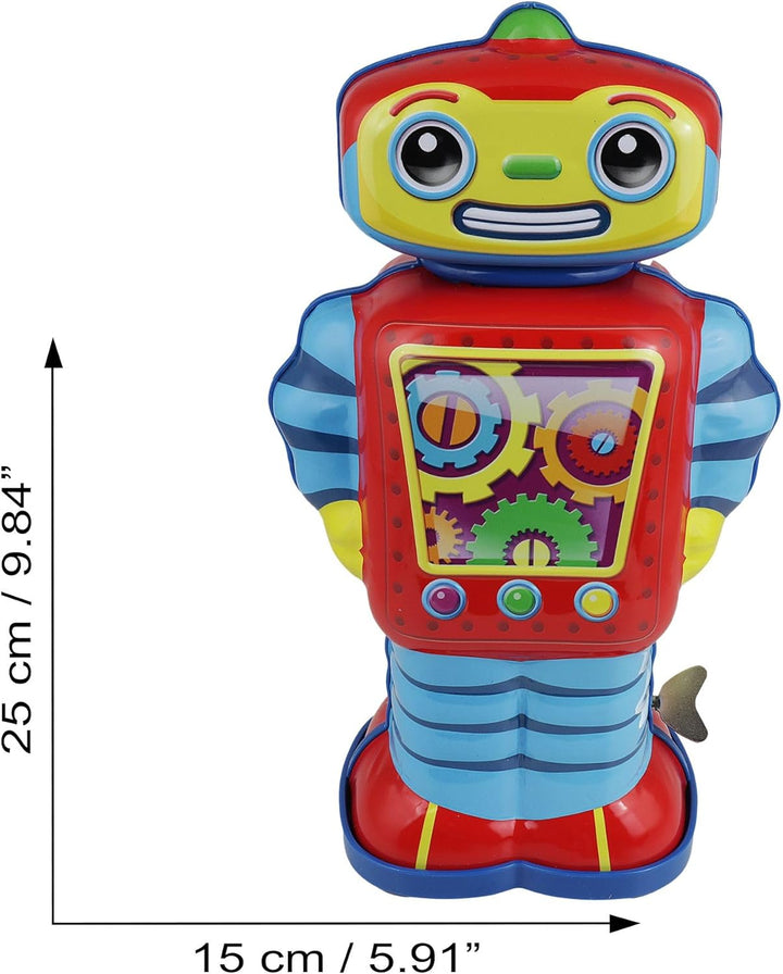 Freak Scene Blechspielzeug Roboter Cosmo gross aufziehbarer Blechroboter