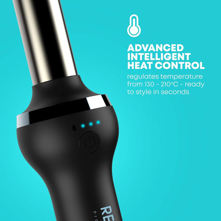 REVAMP iGen Progloss kabelloser Keramik-Lockenstab – Mühelos perfekte Locken, variable Temperaturein