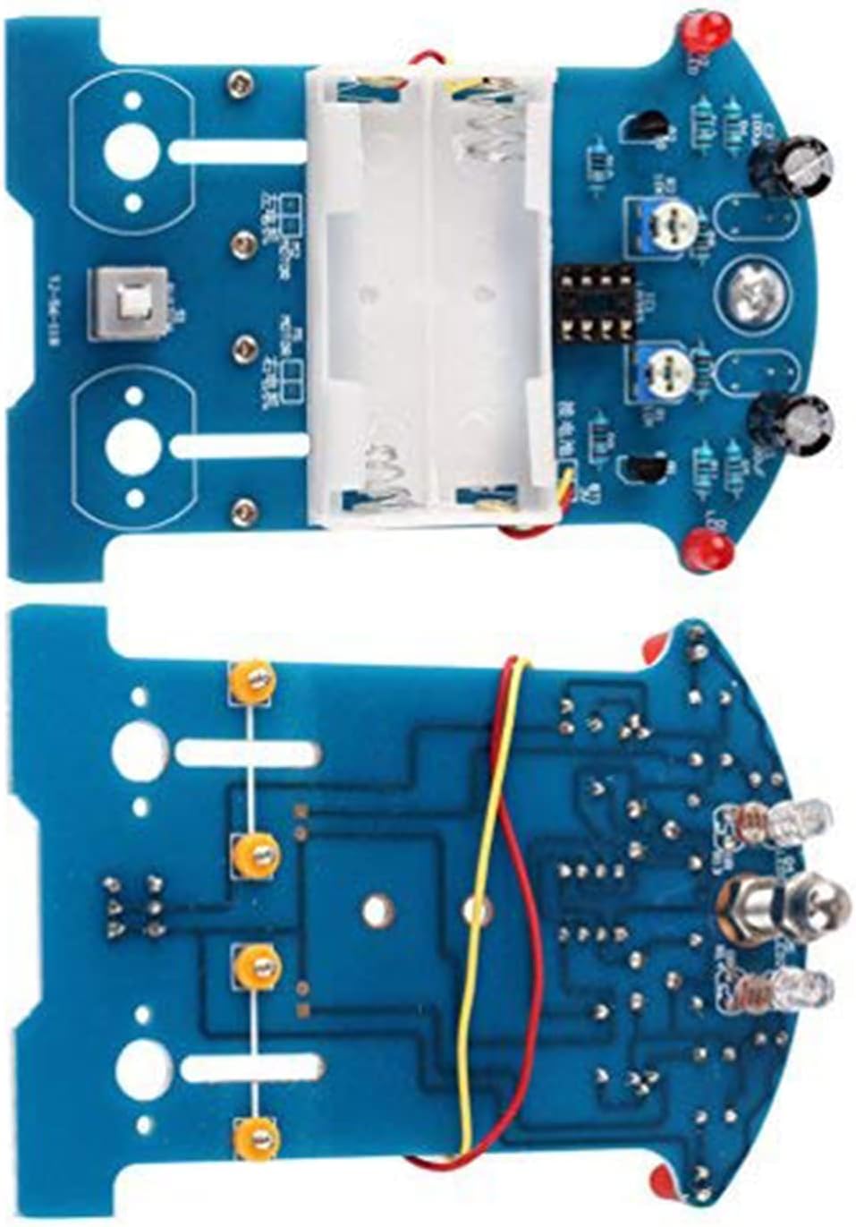 PEMENOL Praxis Löten Lernen Elektronik Kit, Smart Car Adventskalender Löten Projekt Kits, Linie nach