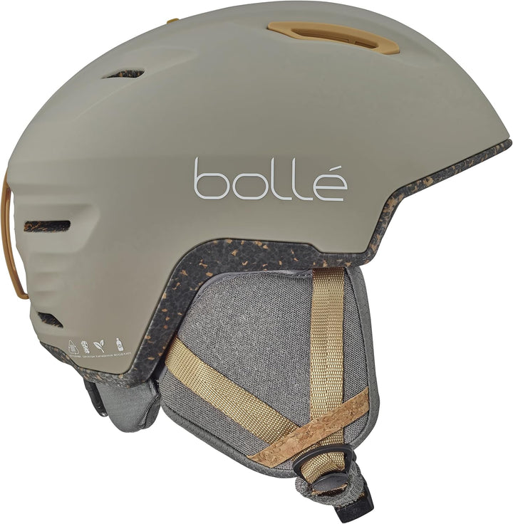 Bolle Atmos - Skihelme für Erwachsene - Sport Beige S, Beige S