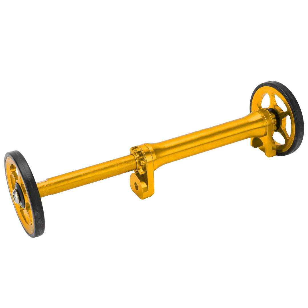 Alomejor Easy Wheel Faltrad-Verlängerungsstange Teleskop-Verlängerungsstange für Brompton 3sixty Gol