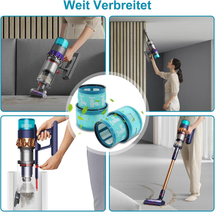 2 Stück Gen5detect Filter, Ersatzfilter für Dyson Gen5 Detect, Gen5outsize, Gen5detect Absolute, Gen