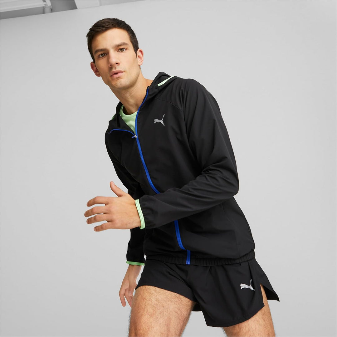 PUMA Herren Laufjacke L puma black, L puma black