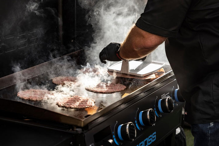 PIT BOSS - Plancha-Presse aus Gusseisen