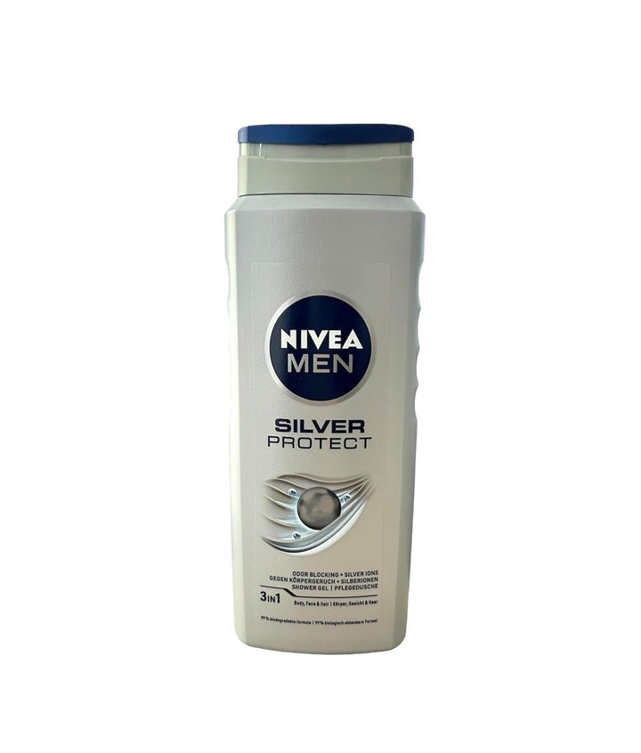Nivea Men Silver Protect Shower Gel 500 ml - by Nivea