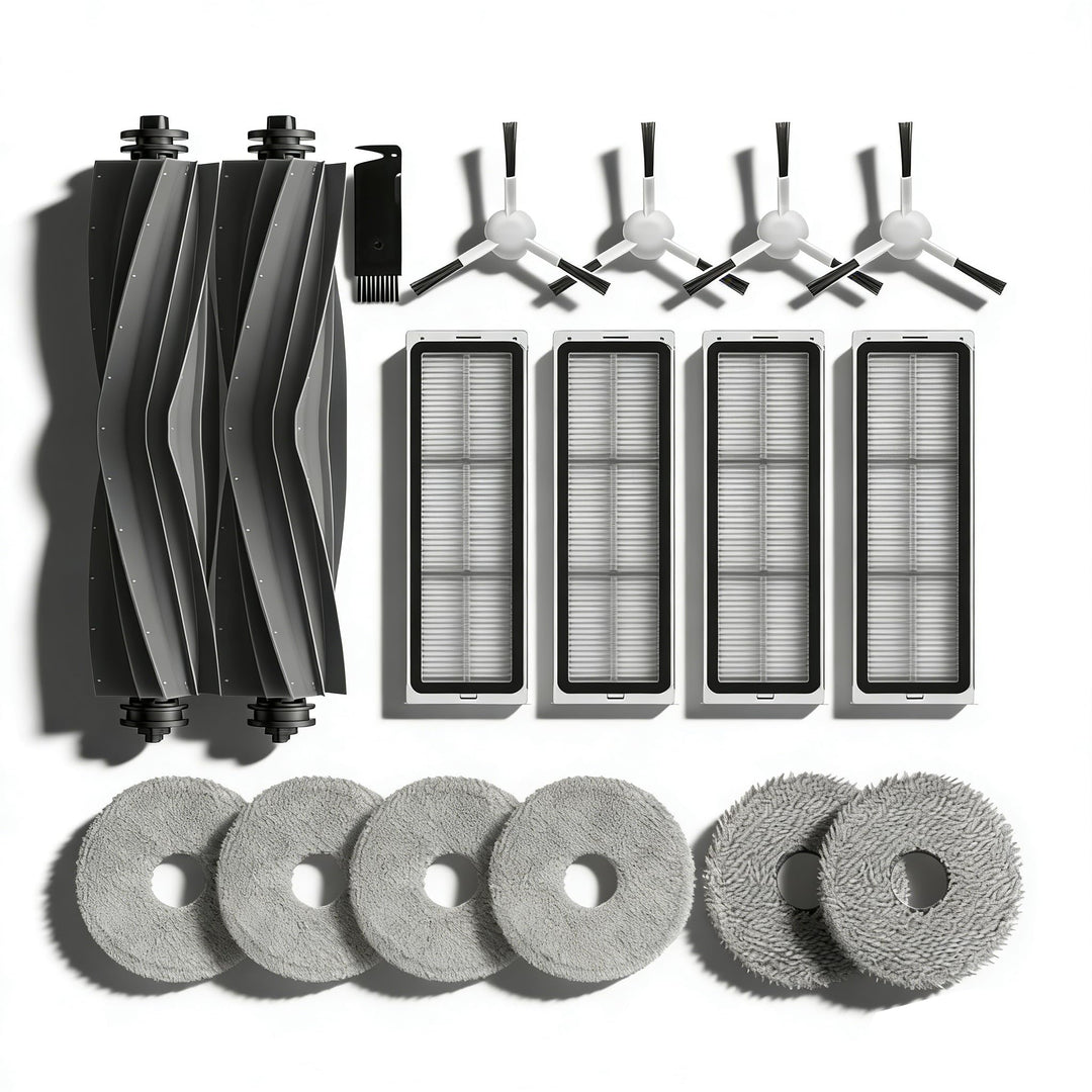 JoyBros Ersatz Zubehör für Dreame L10s Ultra, L10 Ultra, Dreamebot L10s Pro Wischpads/Wischtücher X4