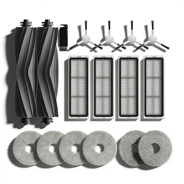 JoyBros Ersatz Zubehör für Dreame L10s Ultra, L10 Ultra, Dreamebot L10s Pro Wischpads/Wischtücher X4
