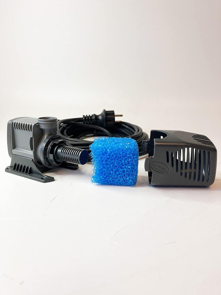 Sicce Syncrapond 1.0 Teichpumpe mit 10m Kabel, hochwertige Qualitätspumpe aus Italien, Pumpe für Ihr