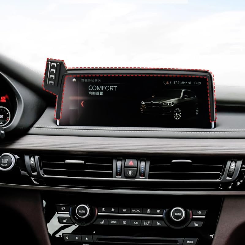 GXQKHFA handyhalterung kompatibel mit 2014-2018 BMW X5 X6 F15 F16 Zubehör for 10.3-inch Navigation S