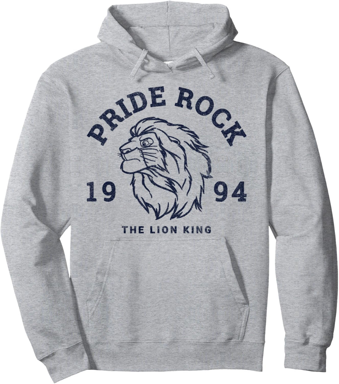 Disney The Lion King Simba Pride Rock 1994 Logo Pullover Hoodie