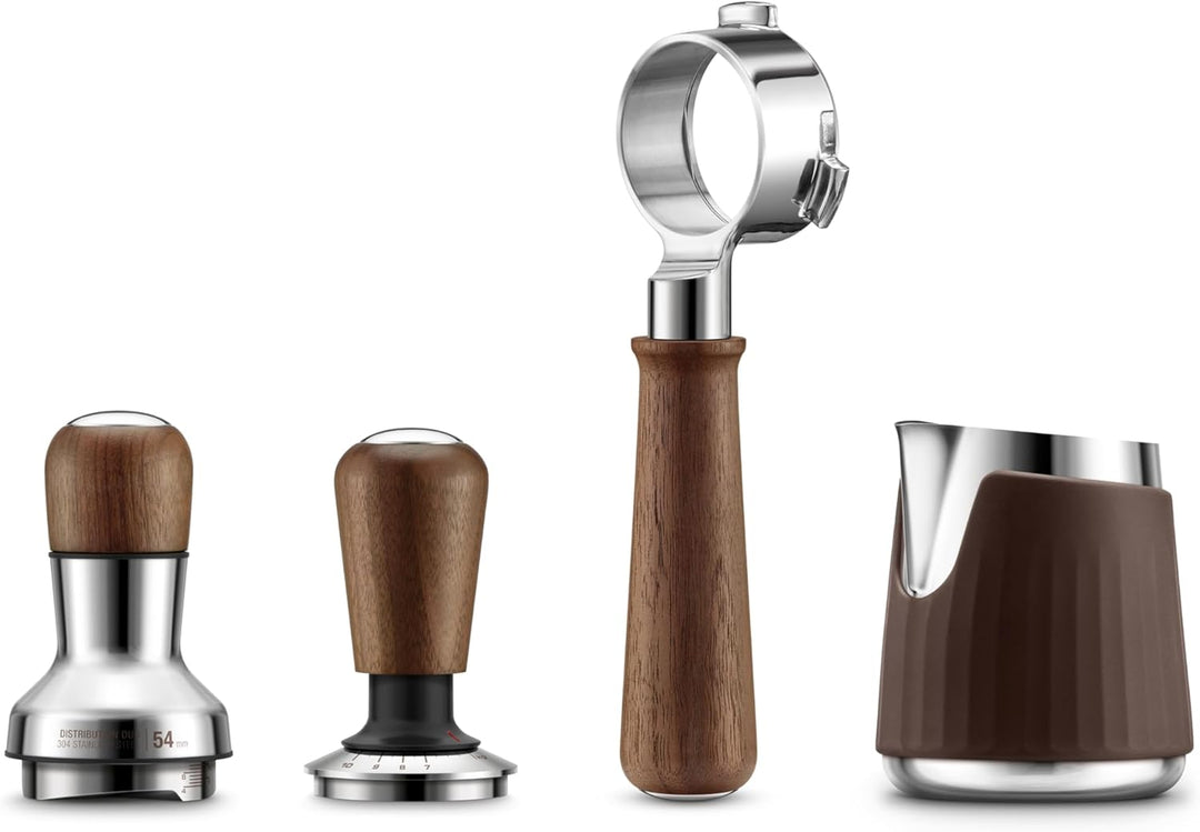 Sage - The Force Gauge Tamper 54mm - Selbstnivellierender Espresso-Tamper, Konsistente Druckkraft, K