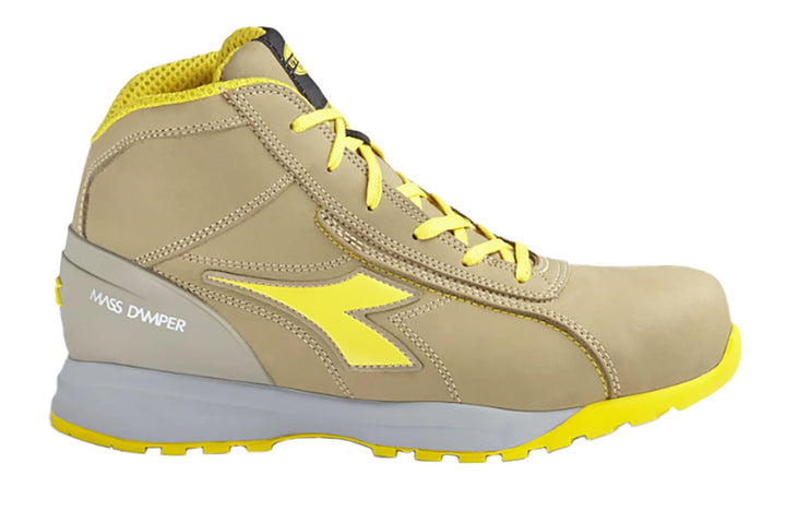 UTILITY DIADORA Unisex Glove MDS Mid S3 HRO SRC Handschuhe 35 EU Moon Rock Grey, 35 EU Moon Rock Gre