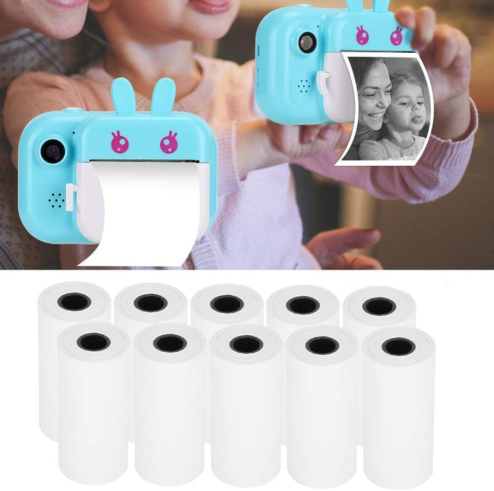 Oumefar Kinderkamera Nachfüllen Druckpapier Einfache Bedienung instant camera refill print paper für