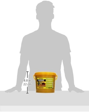 Tropical Supervit Premium Hauptfutter (Flockenfutter) für alle Zierfische, 1er Pack (1 x 5 l) Meeres