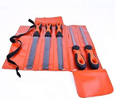 Bahco Datei Set 5 Stück 1-478-10-1-2 250mm (10in) BAH47810 1 Orange, 1 Orange