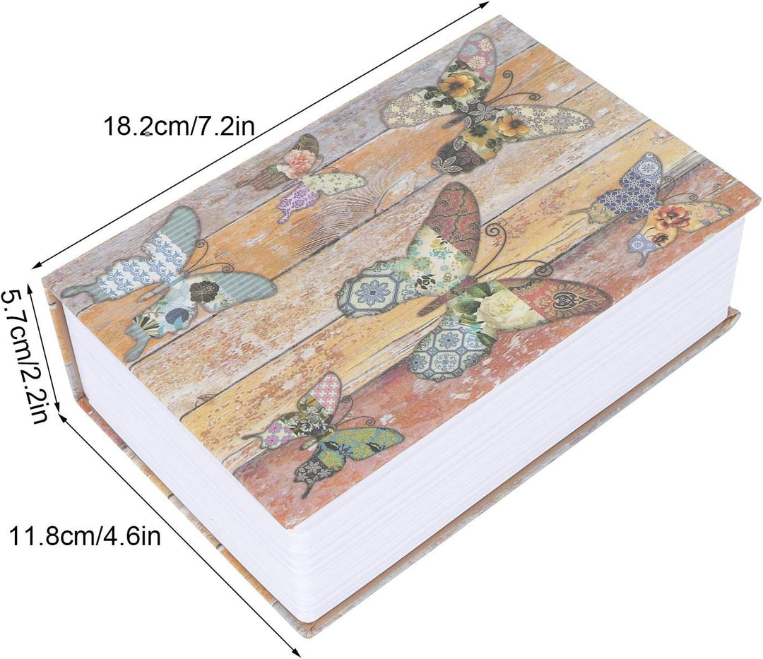 Buchsafe mit Zahlenschloss, Buchtresor Kreatives Simulationsbuch Safe Box Wörterbuch für Geld Schmuc