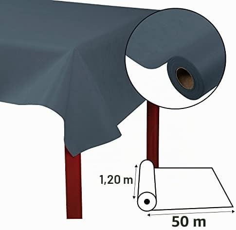 Pronappe Tischdecke R785033I Einweg-Tischdecke aus Spunbond-Vlies Länge 50m Breite 1,20m (pro Rolle)