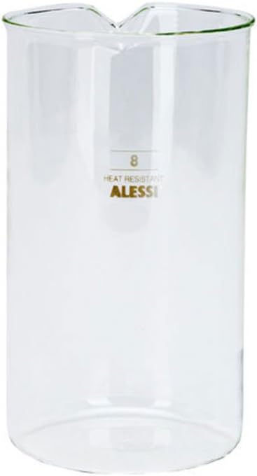 Alessi 35741 Ersatzglas für 9094 Kaffeezubereiter, 8 Tassen