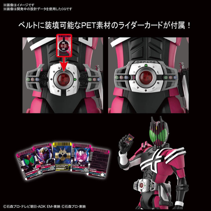 BANDAI SPIRITS Bandai Hobby - Kamen Rider - Masked Rider Decade, Figure-Rise Standard Modellbausatz