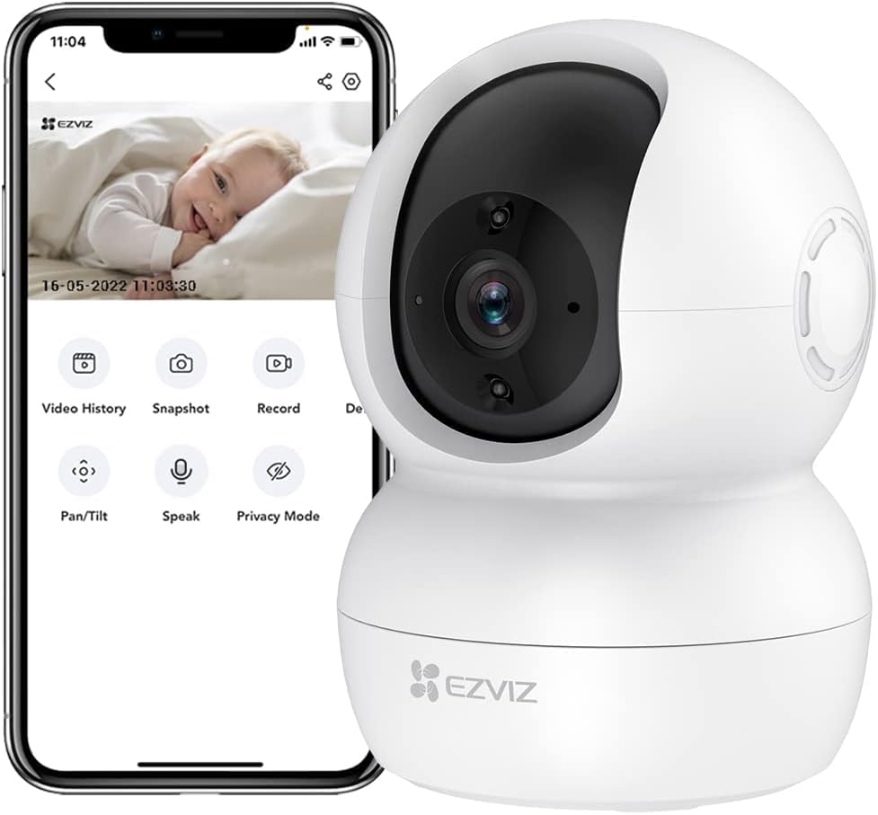 EZVIZ WLAN IP Kamera Überwachungskamera Innen schwenkbare, 1080P, Zwei-Wege-Audio, Bewegungserfolgun