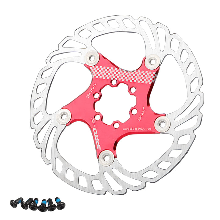 Fahrradscheibenbremsscheibe 160mm 180mm 203mm Mountainbike Schwimmscheibenrotor(Rot 203 mm) Rot 203m