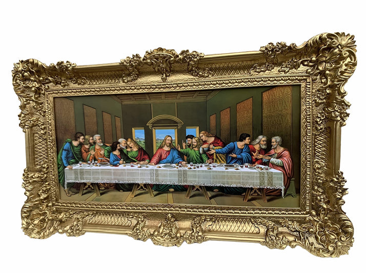 Das Letzte Abendmahl von Leonardo Da Vinci Jesus Christus 96x57 Jesus Christus Religiöses Wandbild A